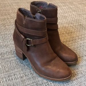 Sperry Topsiders Brown Leather Boots